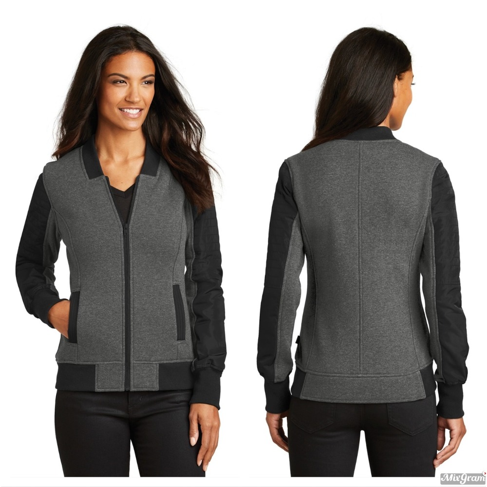 OGIO Ladies Crossbar Jacket‎ with Quilted Sleeves Size Small